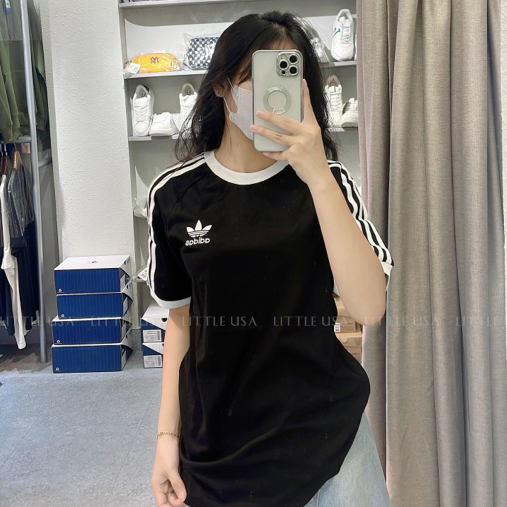 Chính hãng Áo thun Adidas Adicolor Classics 3 - Stripes Tee - Áo 3 sọc Adidas