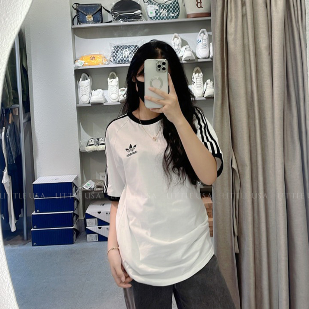 Chính hãng Áo thun Adidas Adicolor Classics 3 - Stripes Tee - Áo 3 sọc Adidas