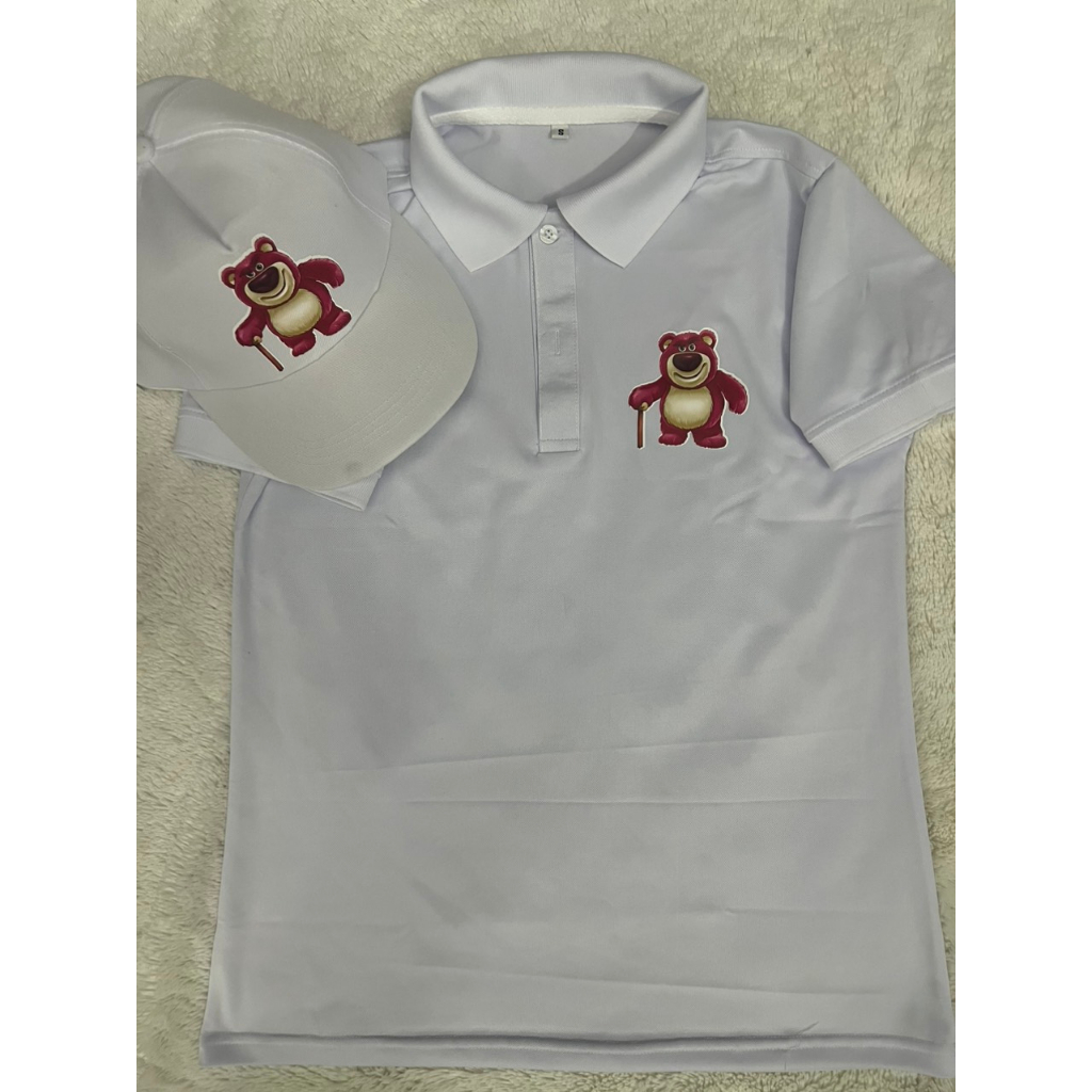 Áo thun gấu dâu, áo polo gấu dâu