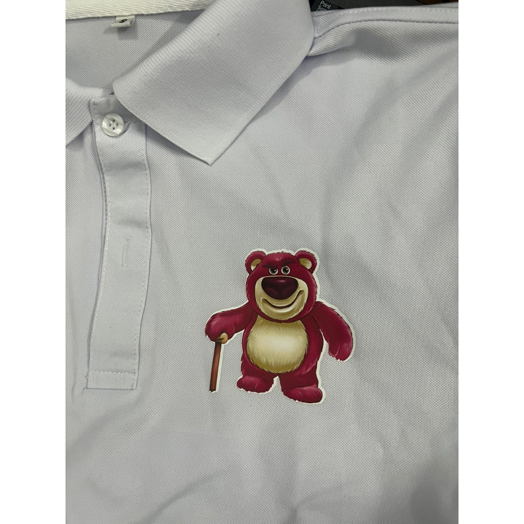 Áo thun gấu dâu, áo polo gấu dâu