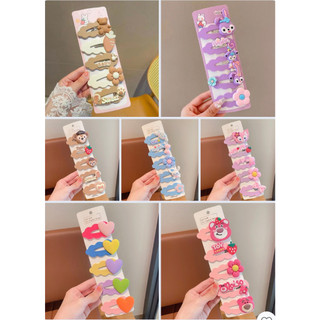 Vỉ 5 kẹp tóc cho bé gái