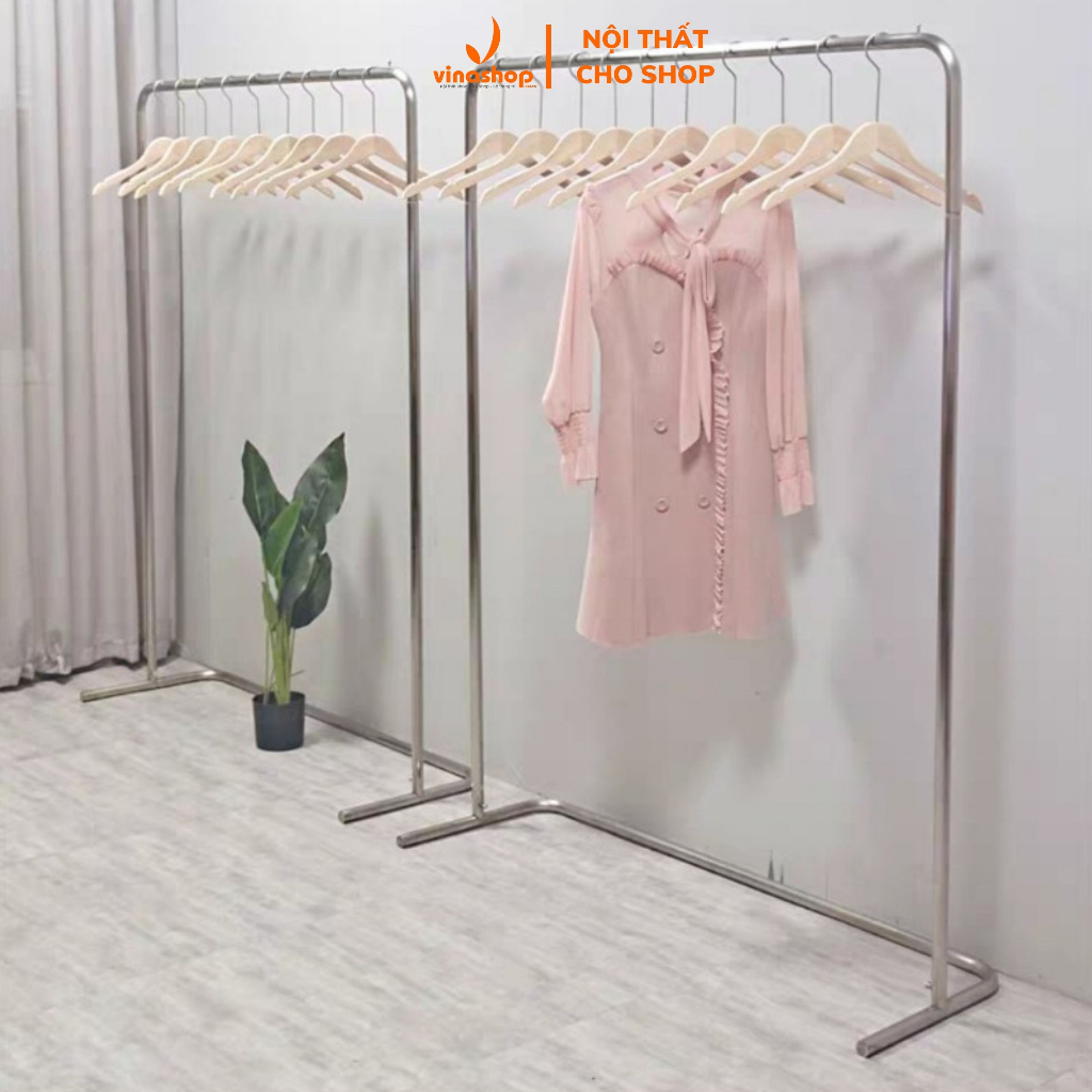 Mua Sào, giá treo quần áo inox 304 không ri sét cao 1m5, có bánh xe ...