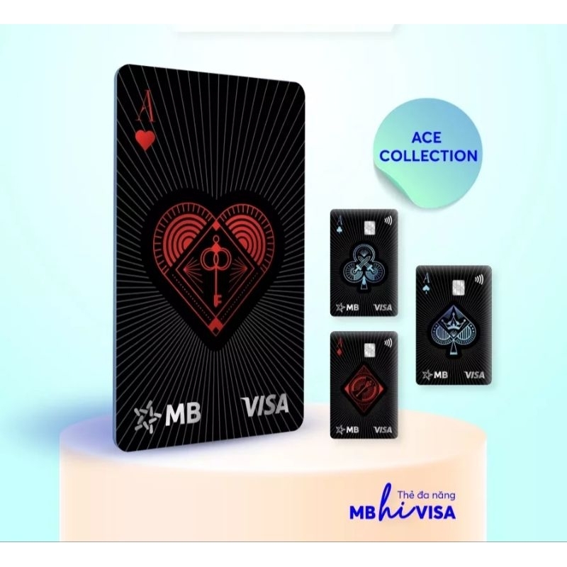 Thẻ Visa MB Bank ACE Hi Collection