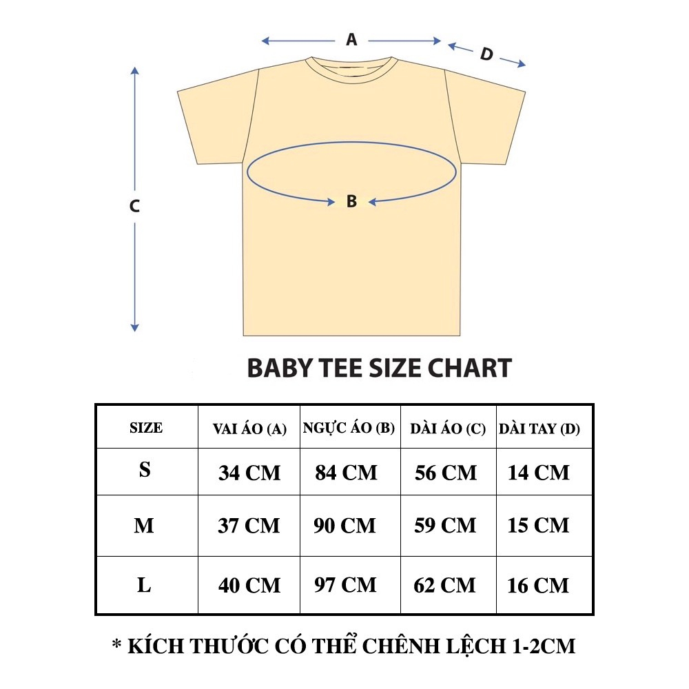 Áo thun Baby Tee nữ from đẹp chất thun cotton mềm mịn, thoáng mát