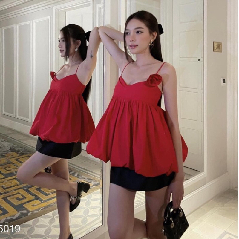 Áo 2 Dây Dáng Babydoll