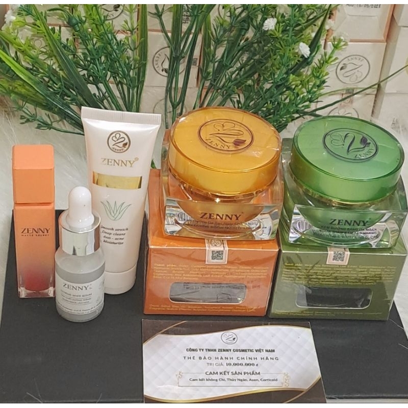 Kem zenny  tặng sữa rủa mặt hoạc serum  sỉ ibcam kế chính hãng