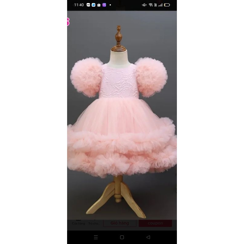 Váy công chúa cao câp