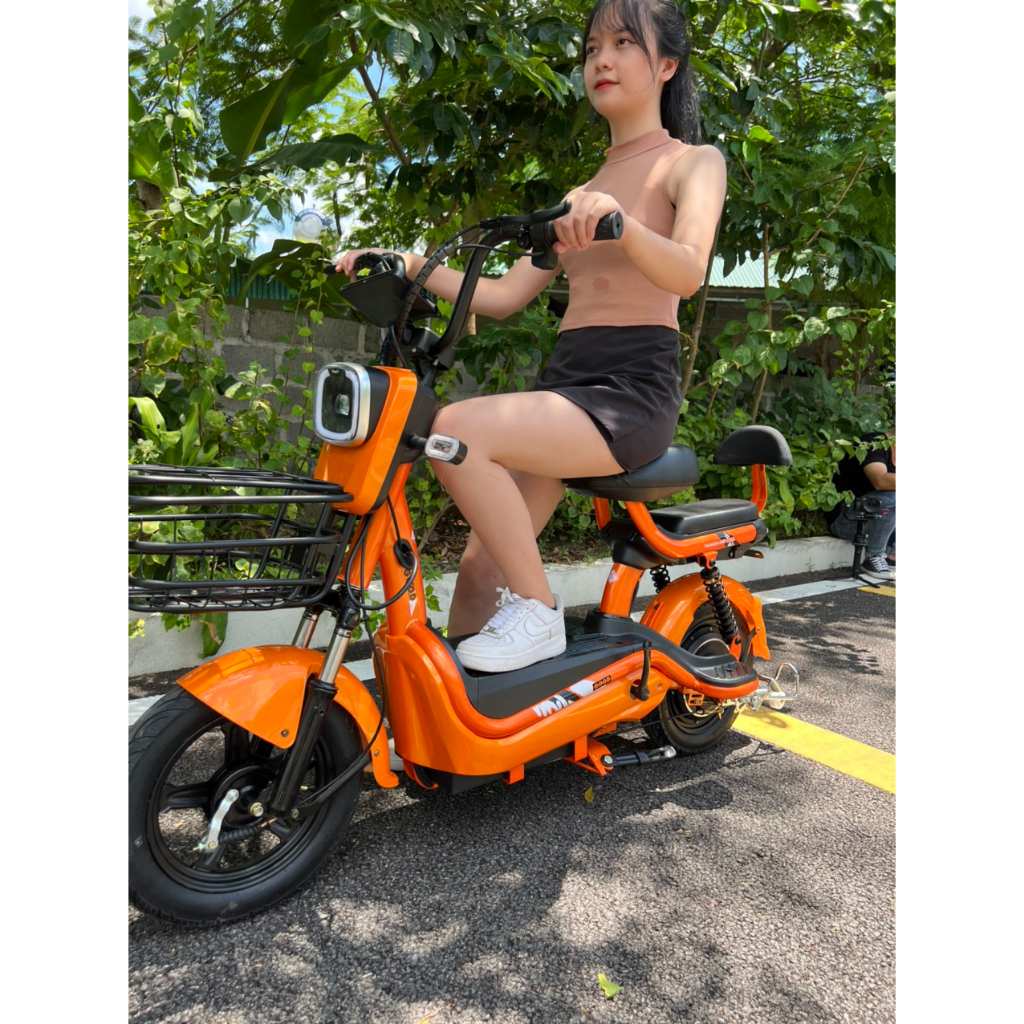 Xe điện AHBIKE hotgril New beer- a hìu Q7 - LẮP ĐẶT GIAO HÀNG TẬN NHÀ