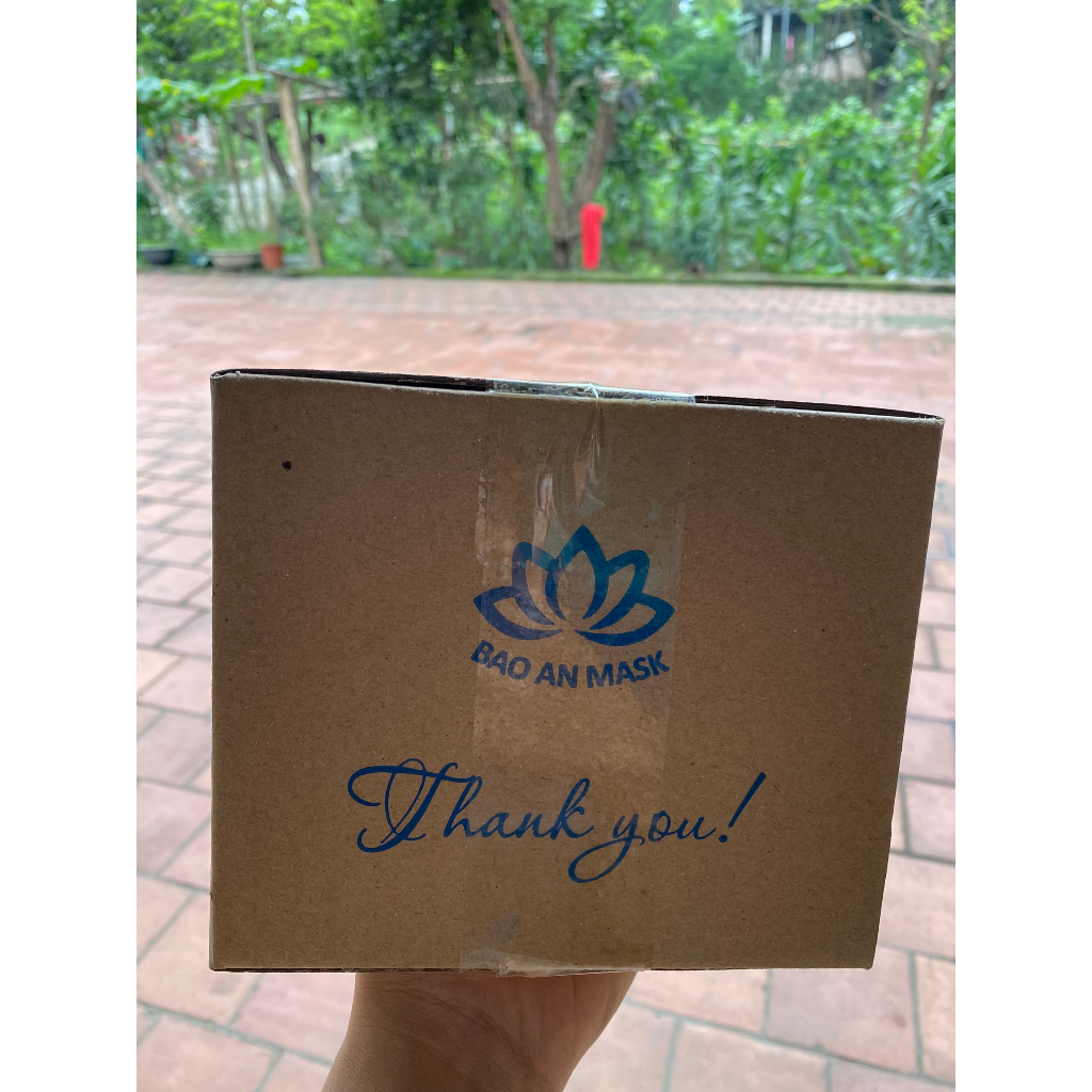 200c Khẩu trang 5D Bảo An Mask màu trắng Shop Bé Ngoan