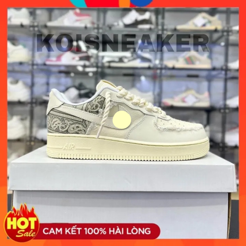 Giày thể thao Giày sneaker AF1 dây thừng hip hop bản đẹp || ảnh thật tự chụp A4 GD10