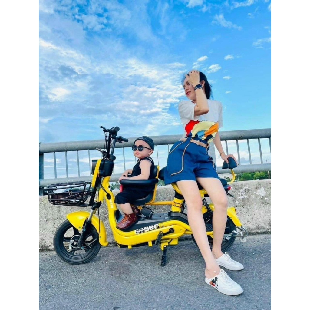 Xe điện AHBIKE hotgril New beer- a hìu Q7 - LẮP ĐẶT GIAO HÀNG TẬN NHÀ