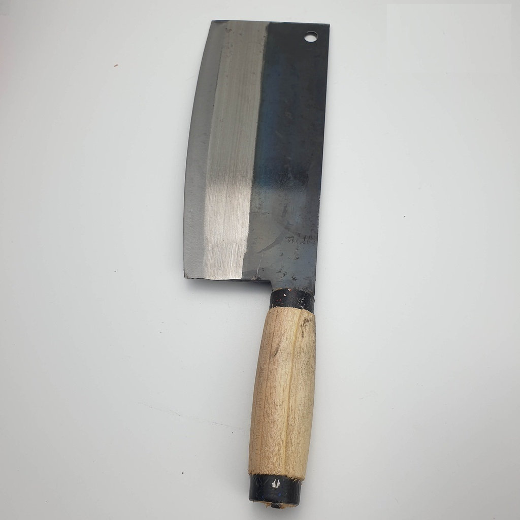 Dao chặt xương rèn từ thép lưỡi dao bén, bền chắc, chuyên chặt xương, chặt gà, chặt cây