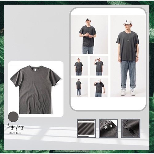 Áo Phông Trơn KirkLand/ Unisex Nam nữ/ 100% cotton/ không viền