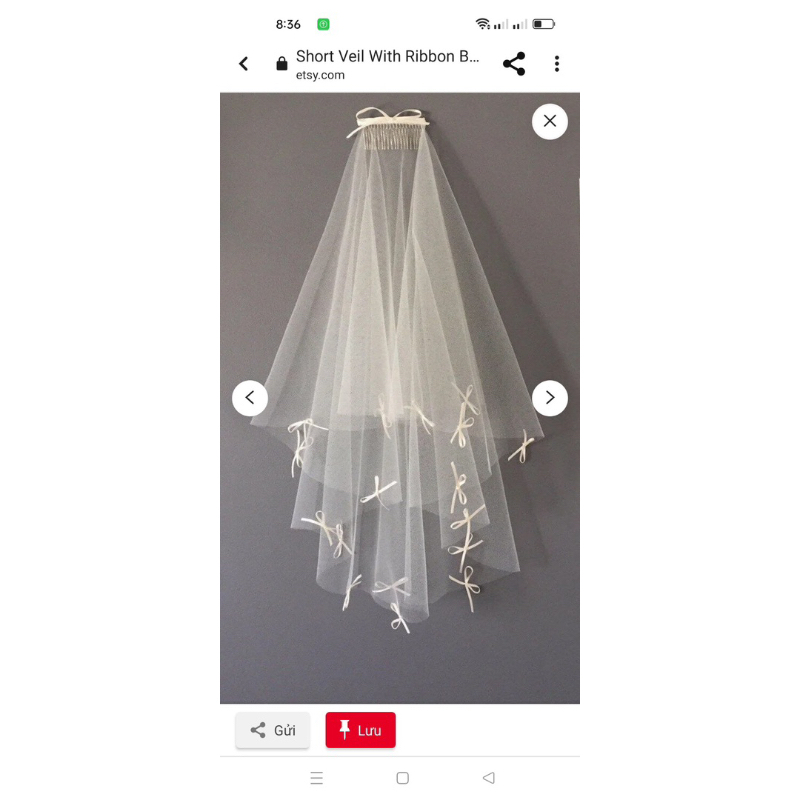 Voan cô dâu giá xưởng