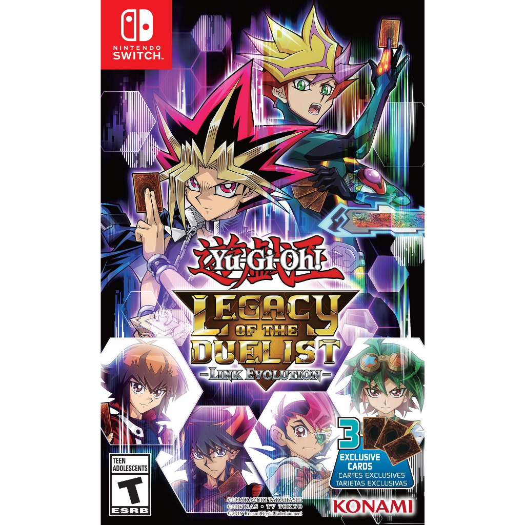 Băng Game 2ND Yugioh Yu-Gi-Oh Legacy Of The Duelist Link Evolution cho máy Nintendo Switch