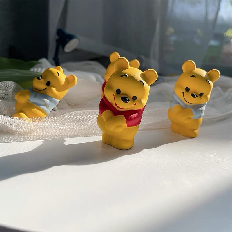 Tượng tô màu thạch cao mini đa dạng mẫu không kèm màu