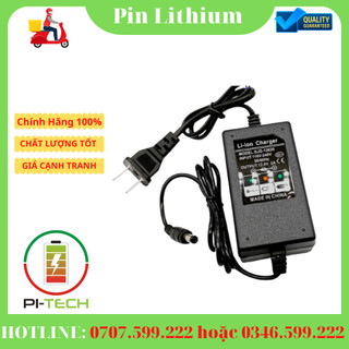 Sạc 3s 12.6v 2a giắc 2.5 Có đèn báo đầy, chuyên sạc pin Li-ion 10.8V - 12V.