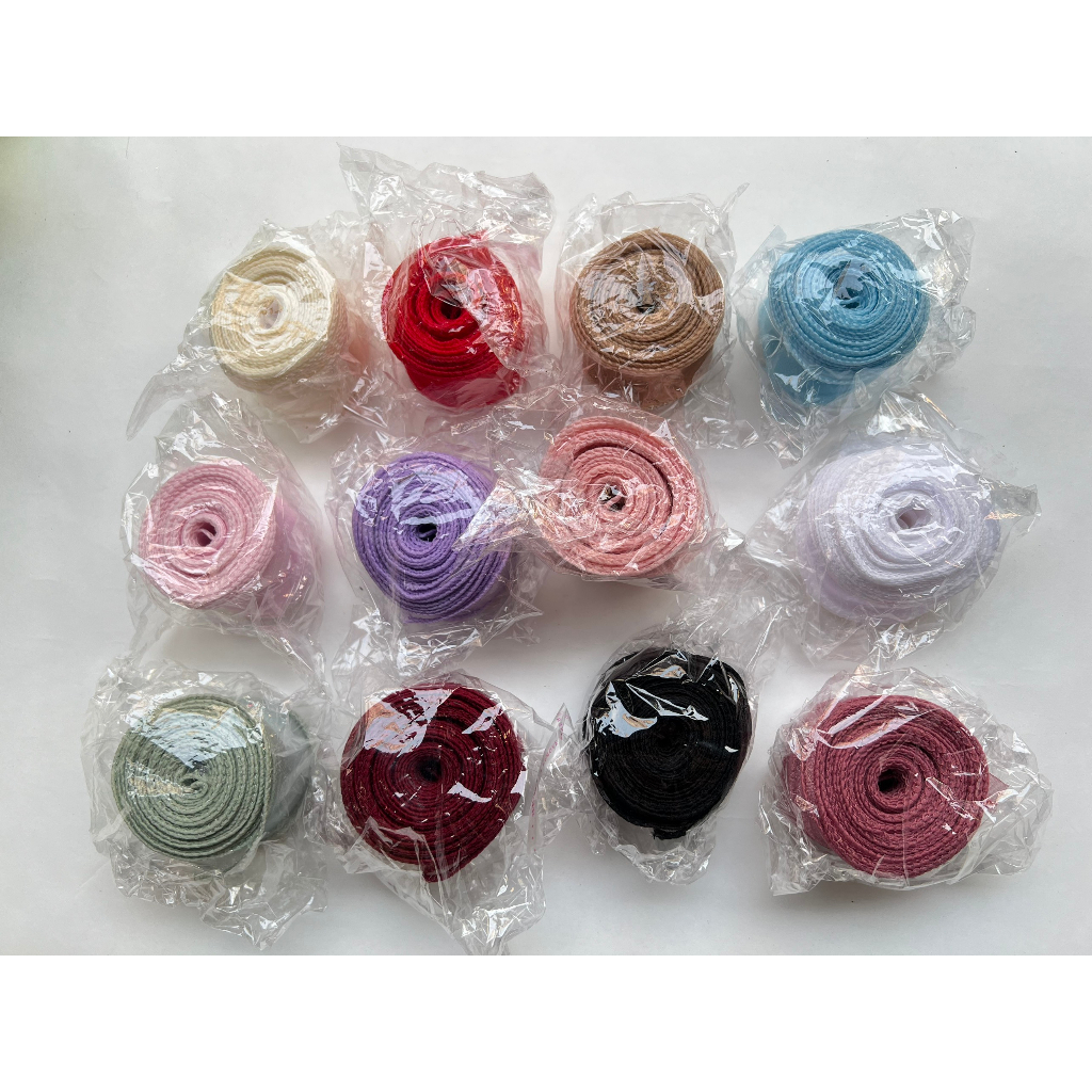 Ruy băng voan sóng KHÔNG LÕI - cuộn 10Yards