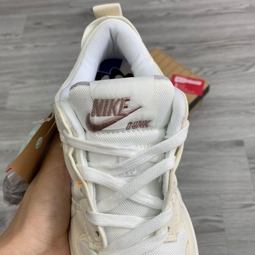Giày Sneaker Sb Dunk Low Disrupt 2 Pale Ivory, Sb Dunk Low Kem Trắng Hồng Full Box - NICE SNEAKER | Chất lượng siêu cấp.