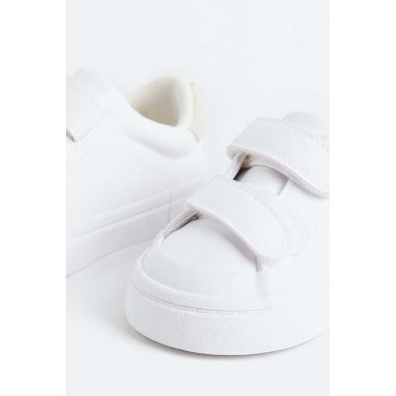 Giày sneaker trắng, giày thời trang cho bé HM auth