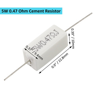 Điện Trở Sứ 5W - (Trở Công Suất)