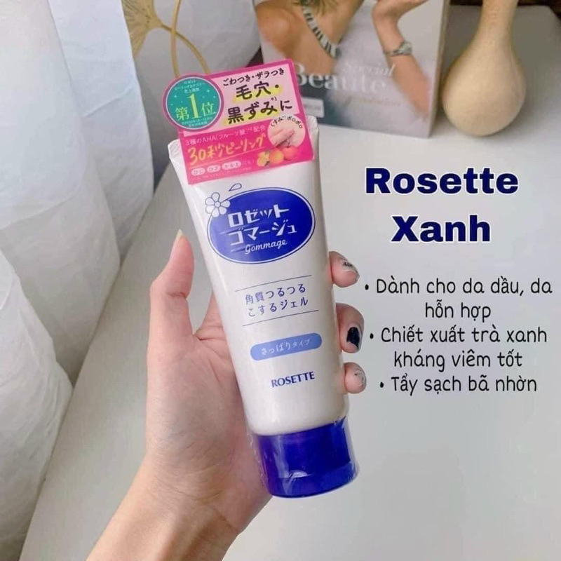Gel Tẩy Tế Bào Da Chết Rosette Nhật Bản 120g