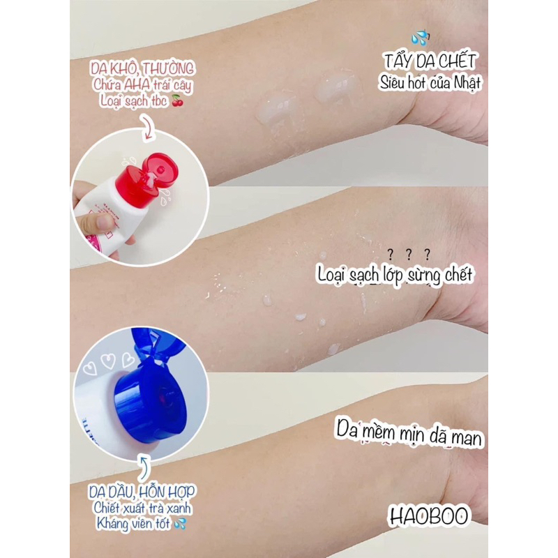 Gel Tẩy Tế Bào Da Chết Rosette Nhật Bản 120g