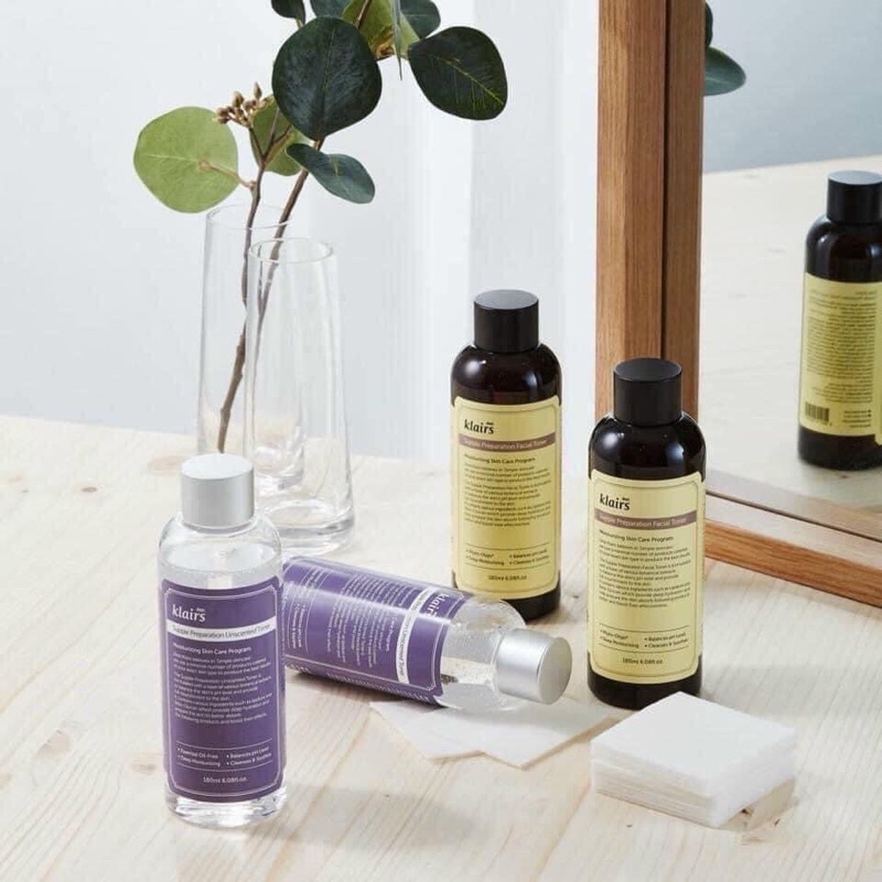 Nước Hoa Hồng Dưỡng Ẩm Dear Klairs Supple Preparation Toner 180ml