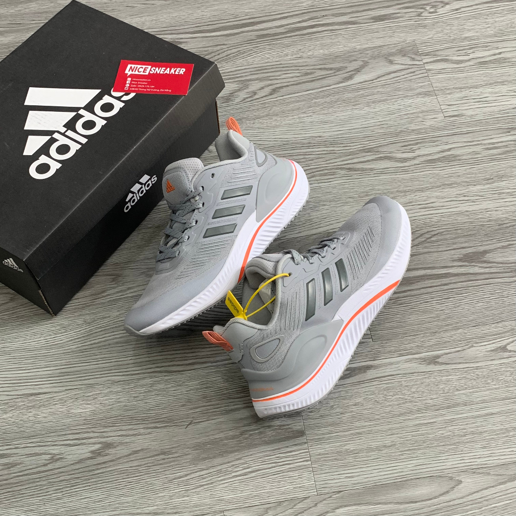 Giày Thể Thao Alphamagma Trắng xám cam Full Box - NICE SNEAKER | Chất lượng siêu cấp.