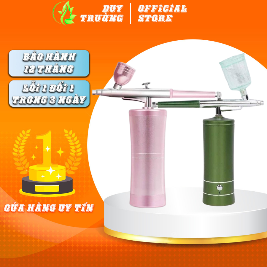 Máy phun sương Máy phun oxy mini z16 Súng Phun Sương Cho Da Mặt Bảo Hành 12 Tháng