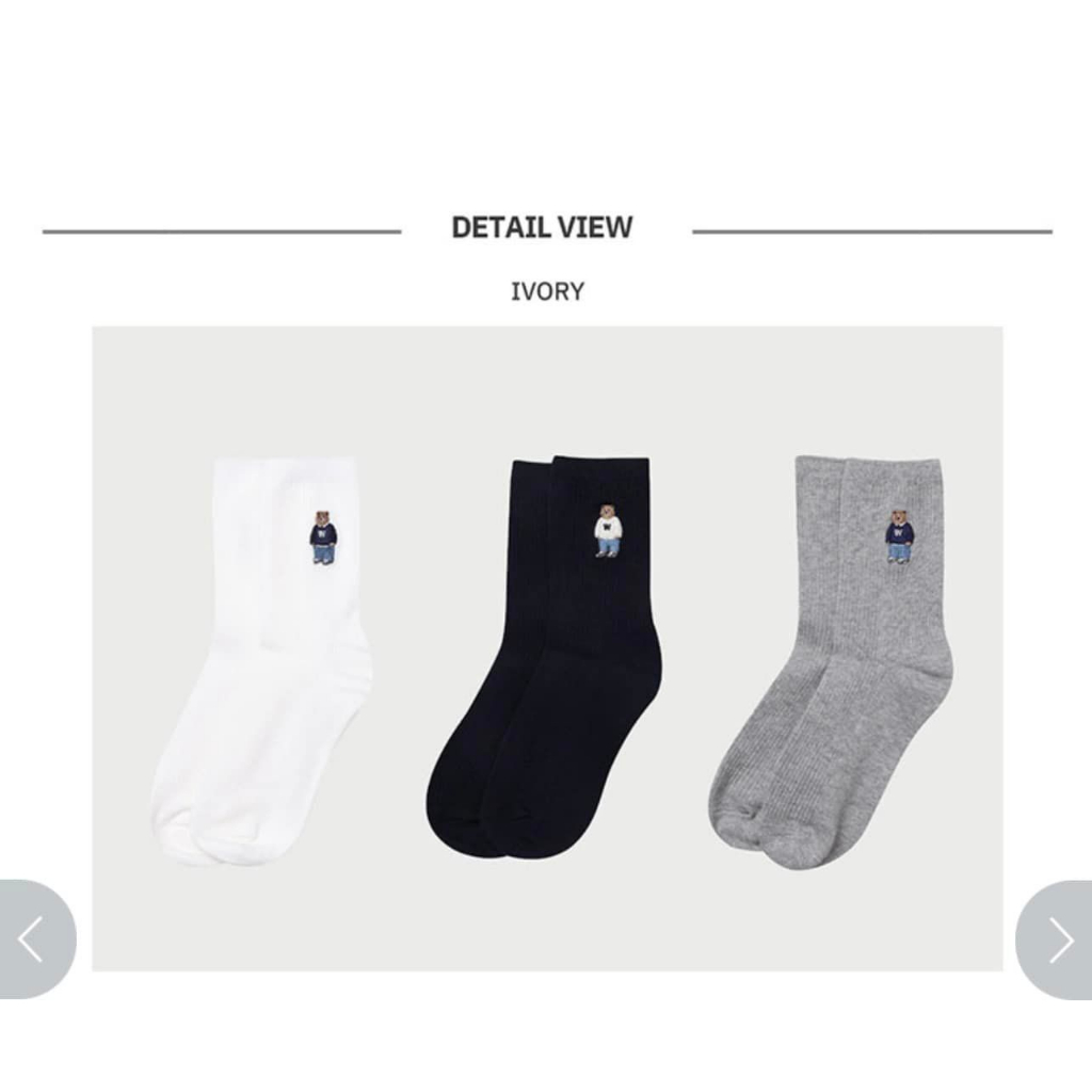 Set 3đôi và 4đôi tất WHO.A.U Steve sale 92%