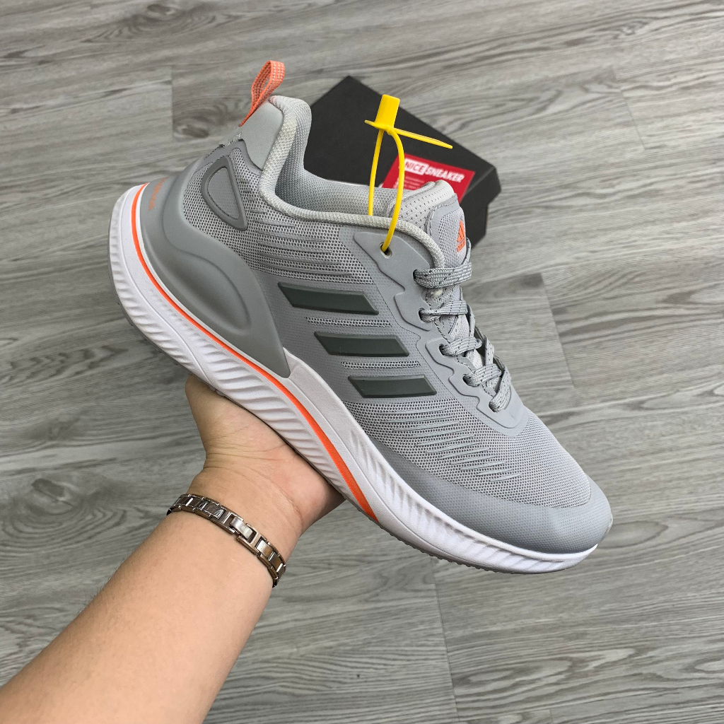 Giày Thể Thao Alphamagma Trắng xám cam Full Box - NICE SNEAKER | Chất lượng siêu cấp.