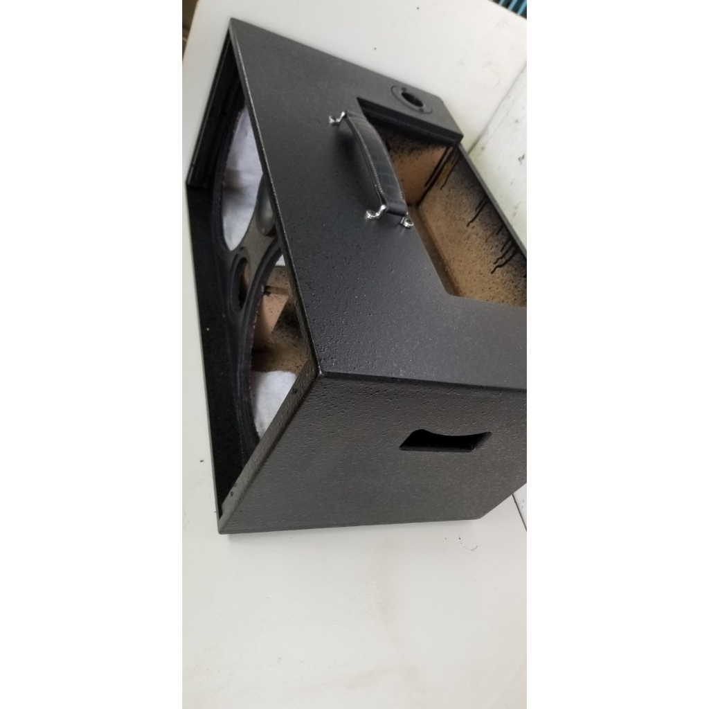 Vỏ loa di động  2 bass 25 khung mạch 19x38