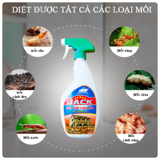 Bình Xịt Mối Mọt JACK 650ml - Giải pháp bảo vệ nội thất gia đình hiệu quả