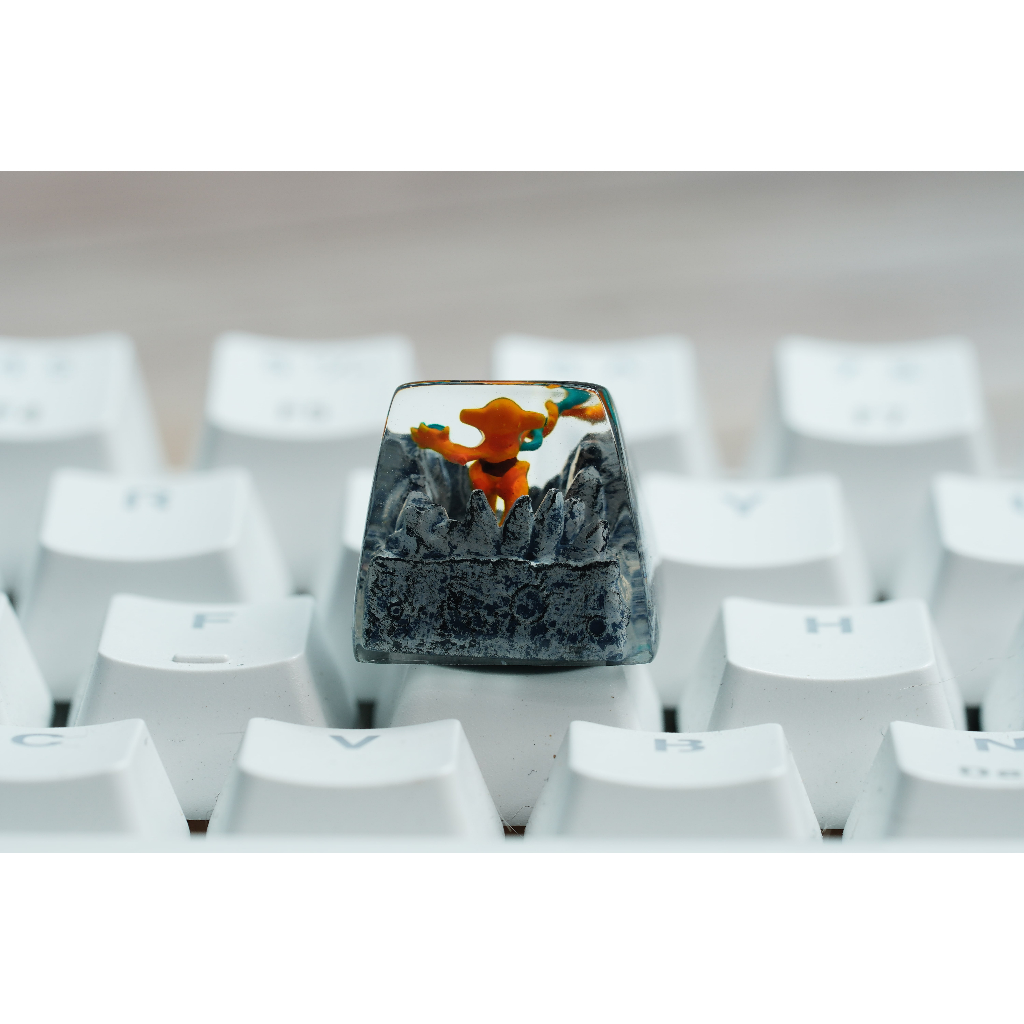 Deoxys Keycap resin pokemon - nút bàn phím cơ - artisan