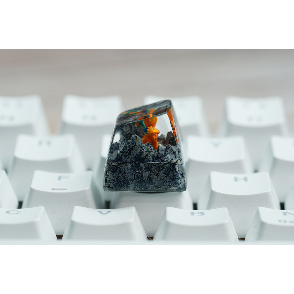 Deoxys Keycap resin pokemon - nút bàn phím cơ - artisan