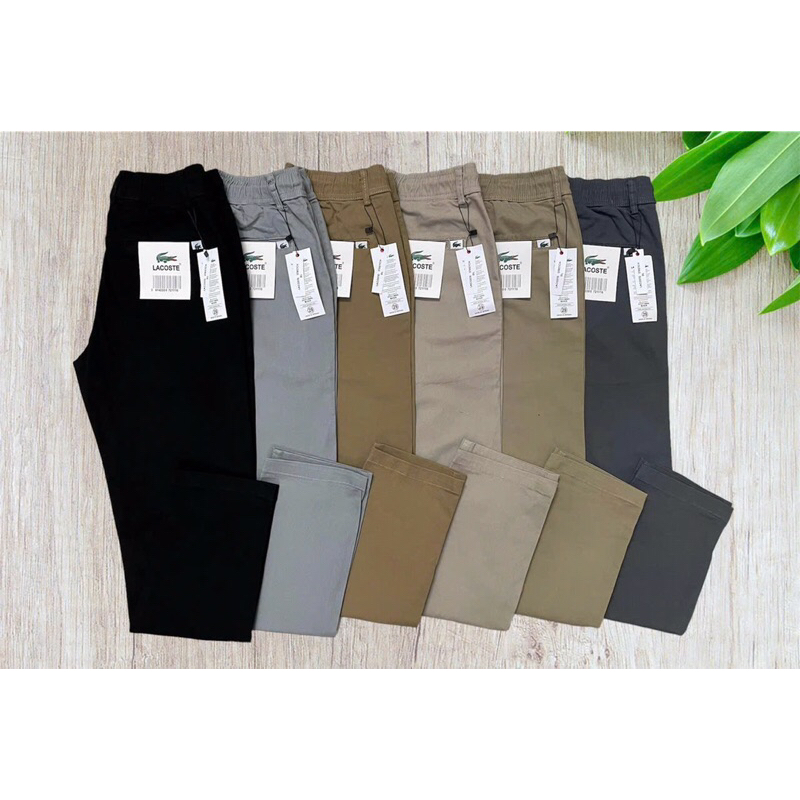 QUẦN KAKI NAM DÂY KÉO,LƯNG THUN,CÓ DÂY RÚT,ỐNG ÂY