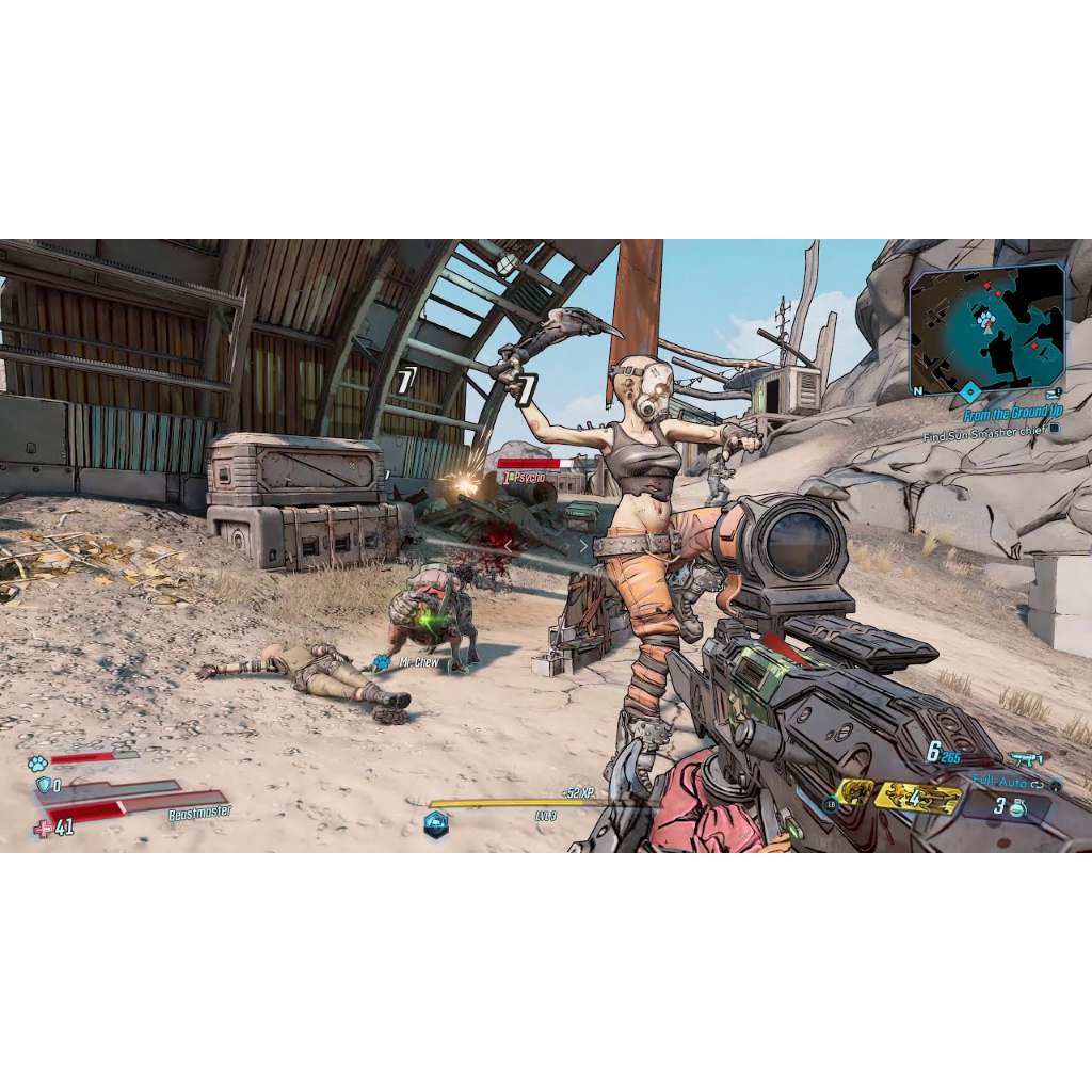 Đĩa Game Borderlands 3 cho máy PS4 PS5