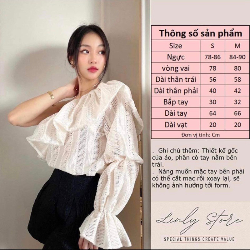 ÁO LỆCH VAI TIỂU THƯ