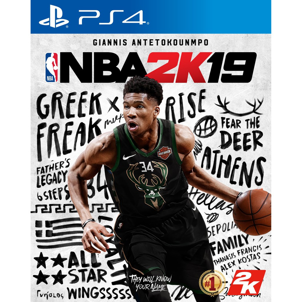 Đĩa Game 2ND NBA 2k19 cho máy PS4 PS5