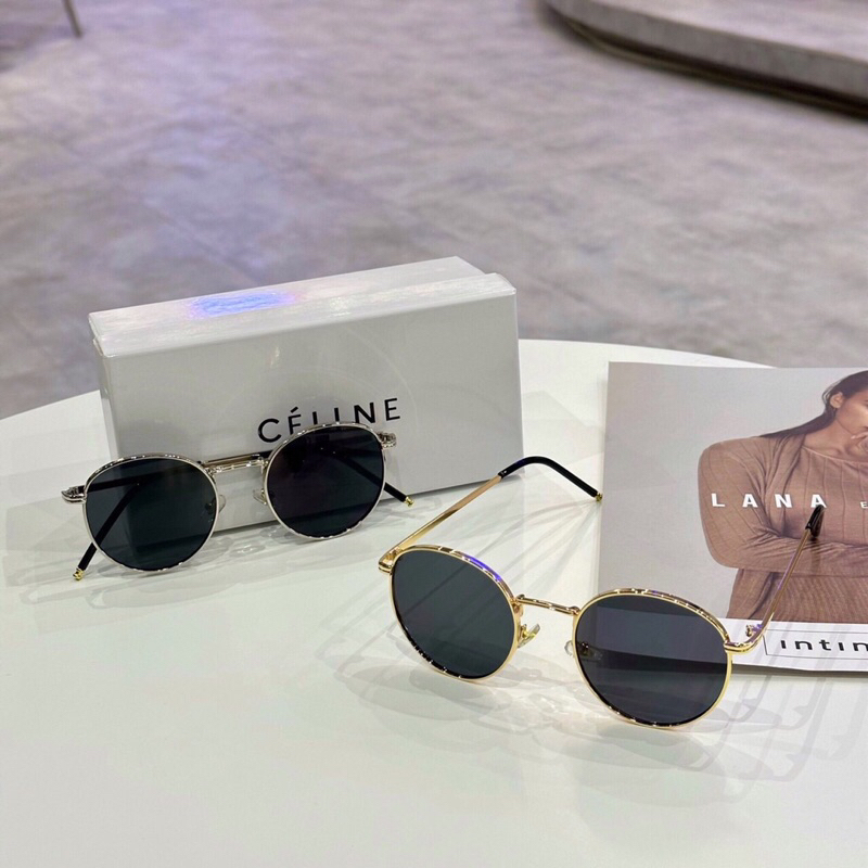 Kính mát chống tia UV gọng kim loại xinh xắn