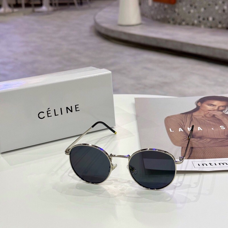 Kính mát chống tia UV gọng kim loại xinh xắn