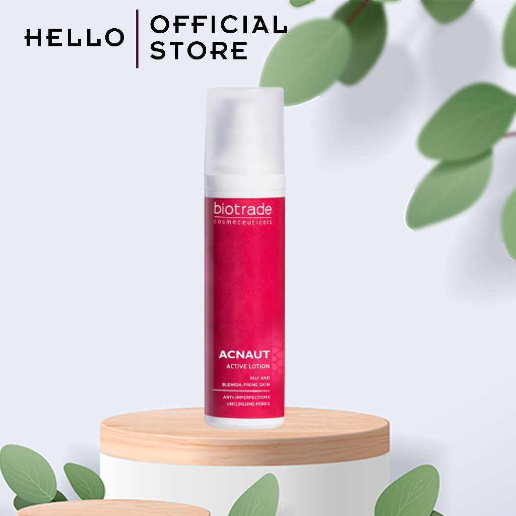 [HÀNG CÔNG TY CHÍNH HÃNG] DUNG DỊCH LOTION ACTIVE BIOTRADE ACNAUT 60ml KIỀM DẦU GOM CỒI MỤN - HELLO STORE