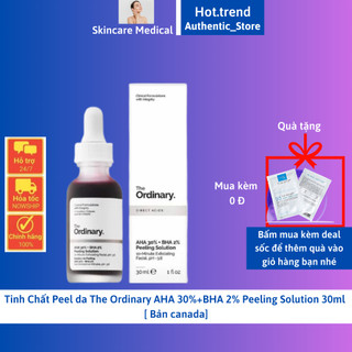 Tinh chất peel da the ordinary aha 30%+bha 2% peeling solution 30ml