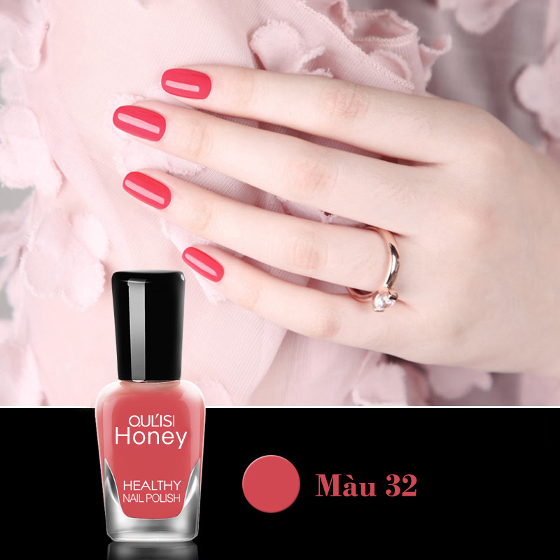 Sơn móng tay dạng Gel mau khô Không cần hơ đèn hỗ trợ trang trí móng làm đẹp nail shop Hoangnam