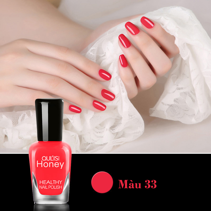 Sơn móng tay dạng Gel mau khô Không cần hơ đèn hỗ trợ trang trí móng làm đẹp nail shop Hoangnam