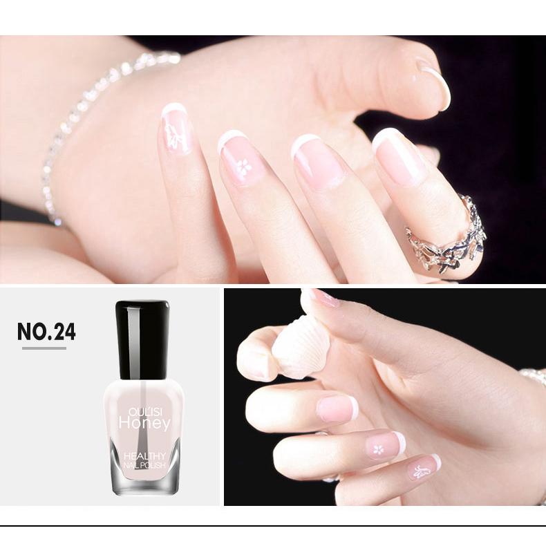 Sơn móng tay dạng Gel mau khô Không cần hơ đèn hỗ trợ trang trí móng làm đẹp nail shop Hoangnam