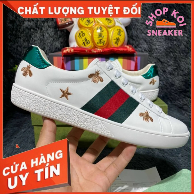 Giày thể thao 👉KOISNEAKER👈 Giày Gu Ci sao ong chuẩn siu cấp Full box ảnh thật GD43