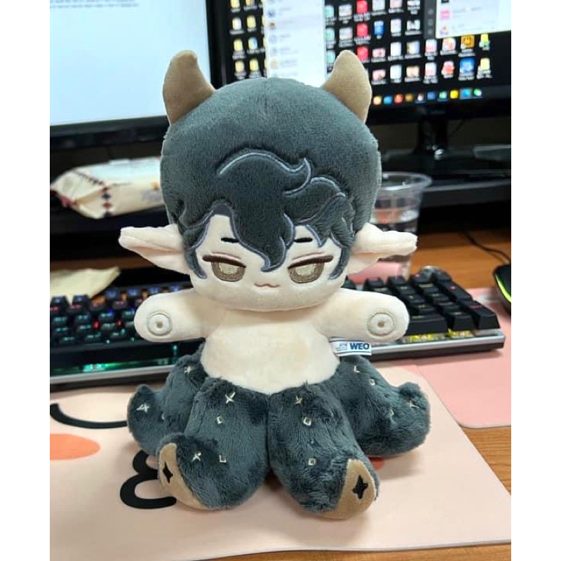 Búp bê bạch tuột bông Octos & mini Octos kèm bịt mắt - Sẵn