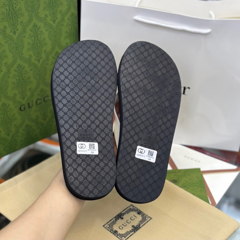 Dép Tông Gc Tag Logo Nhỏ Quai Trắng Full Box Hàng Đẹp